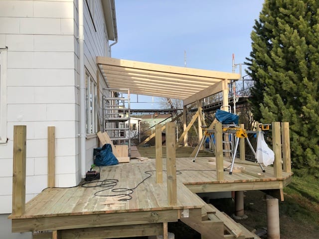Bygga pergola